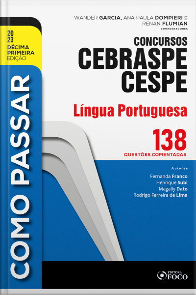 Como Passar Concursos Cebraspe -língua Portuguesa