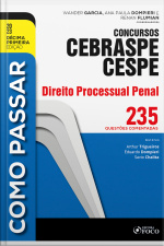 Como Passar Concursos Cebraspe -direito Processual Penal