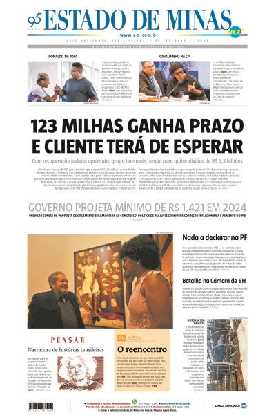 Estado de Minas - Edição de 01 de setembro de 2023