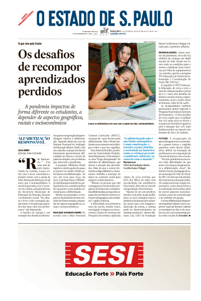 Estadão - Edição de 08 de Setembro de 2023