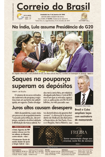 Correio do Brasil – Edição de 08 a 11 de Setembro de 2023