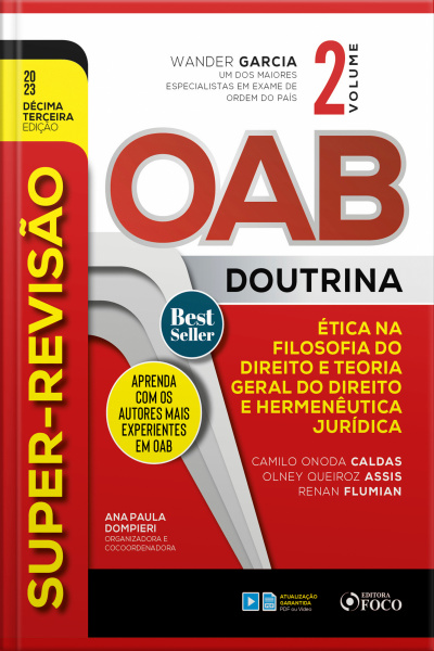 Super-revisão Oab Doutrina - Filosofia, Teoria Geral Do Direito E Hermenêutica Jurídica