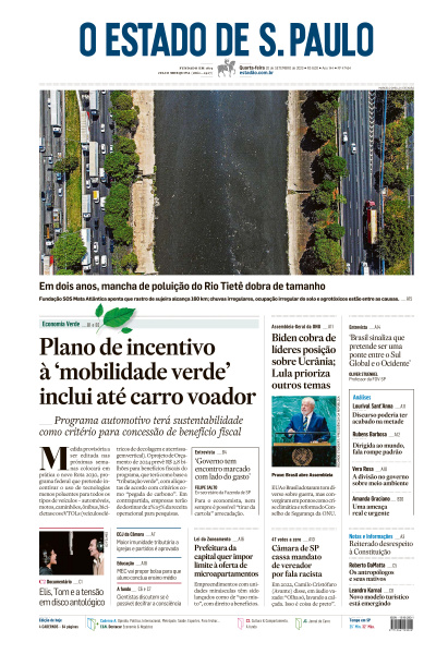 Estadão - Edição de 20 de Setembro de 2023