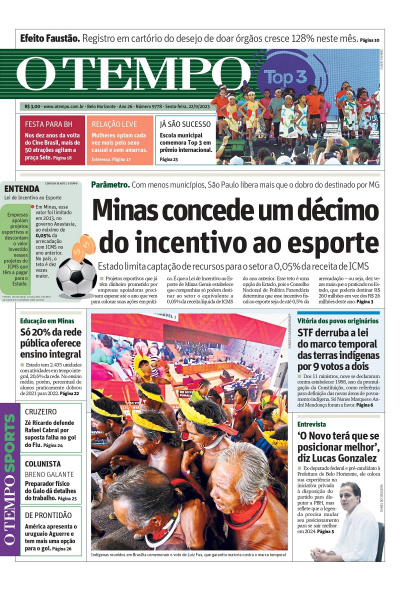 O TEMPO - Edição de 22 de setembro de 2023