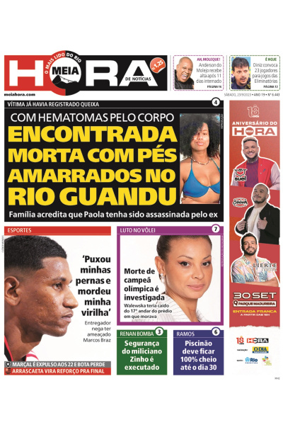 Meia Hora - Edição de 23 de setembro de 2023