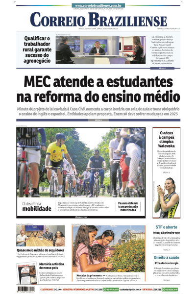 Correio Braziliense - Edição de 23 de setembro de 2023