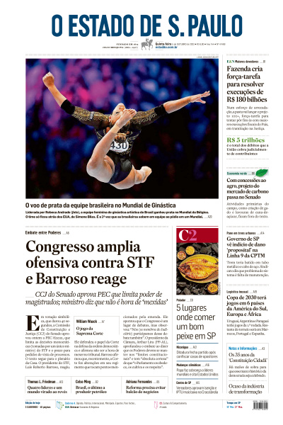 Estadão - Edição de 05 de Outubro de 2023