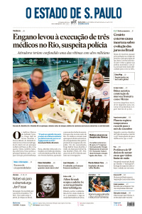 Estadão - Edição de 06 de Outubro de 2023