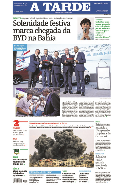 A TARDE - Edição de 10 de outubro de 2023