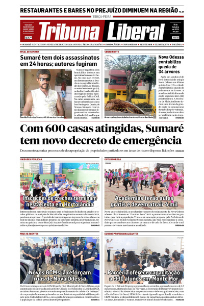 Tribuna Liberal - Edição de 17 de Outubro de 2023