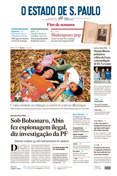 Estadão - Edição de 21 de Outubro de 2023