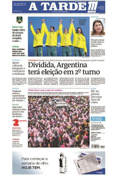 A TARDE - Edição de 23 de outubro de 2023