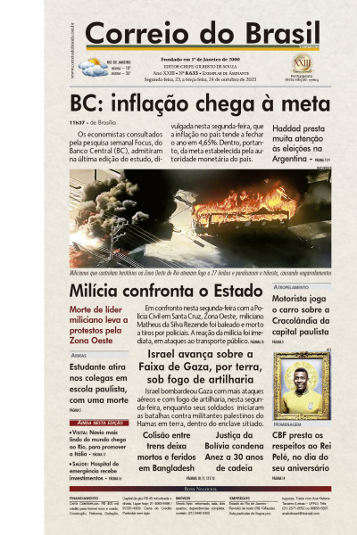 Correio do Brasil - Edição de 24 de Outubro de 2023