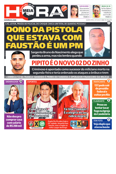 MEIA HORA - Edição de 25 de Outubro de 2023