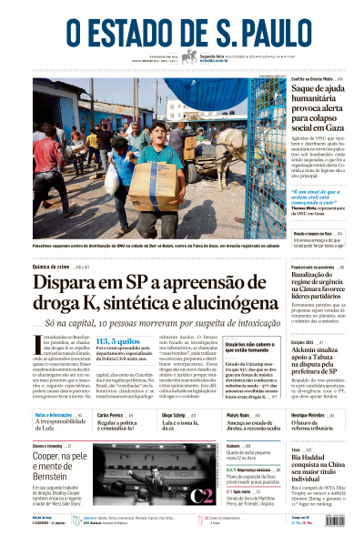 Estadão - Edição de 30 de Outubro de 2023