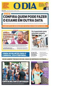 O DIA - Edição de 31 de Outubro de 2023