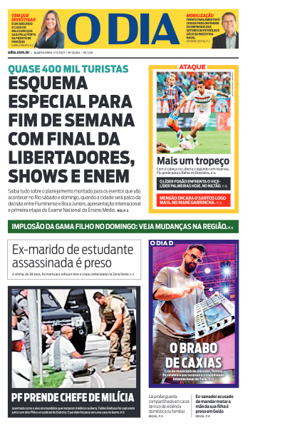 O DIA - Edição de 01 de Novembro de 2023