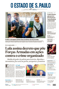 Estadão - Edição de 02 de Novembro de 2023