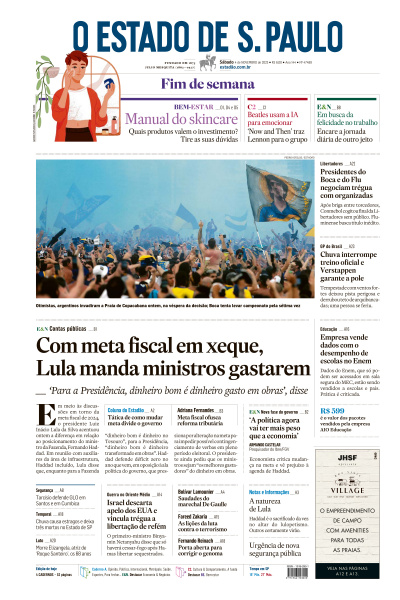 Estadão - Edição de 04 de Novembro de 2023