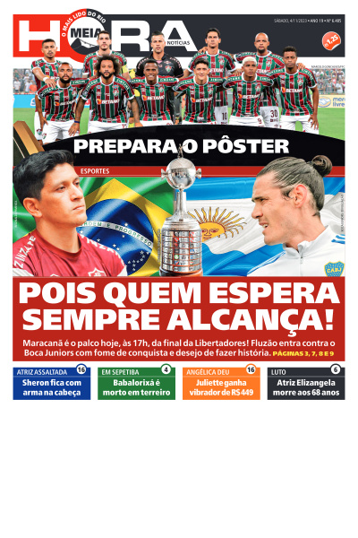 MEIA HORA - Edição de 04 de Novembro de 2023