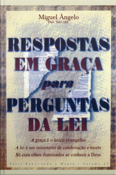 Respostas em Graça Para Perguntas da Lei