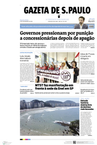 Gazeta de S. Paulo - Edição de 08 de Novembro de 2023