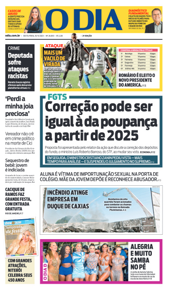O DIA - Edição de 10 de Novembro de 2023