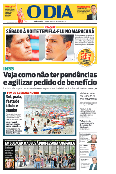 O DIA - Edição de 11 de Novembro de 2023