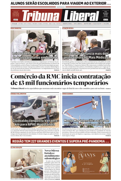 Tribuna Liberal - Edição de 12 de Novembro de 2023