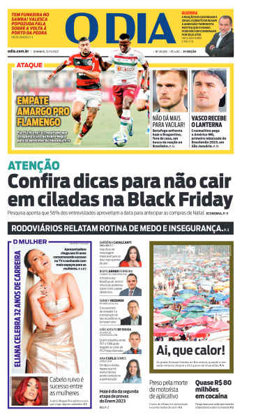 O DIA - Edição de 12 de Novembro de 2023