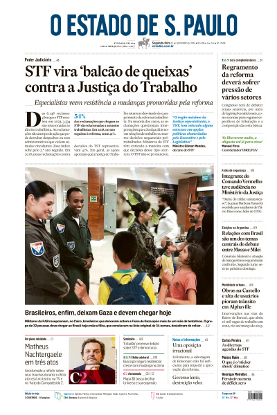 Estadão - Edição de 13 de Novembro de 2023