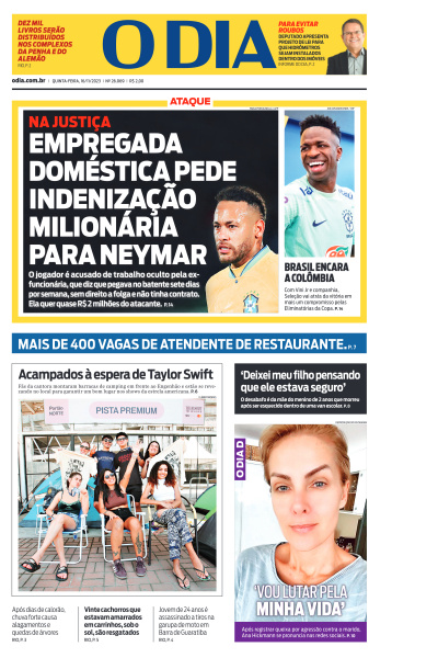 O DIA - Edição de 16 de Novembro de 2023