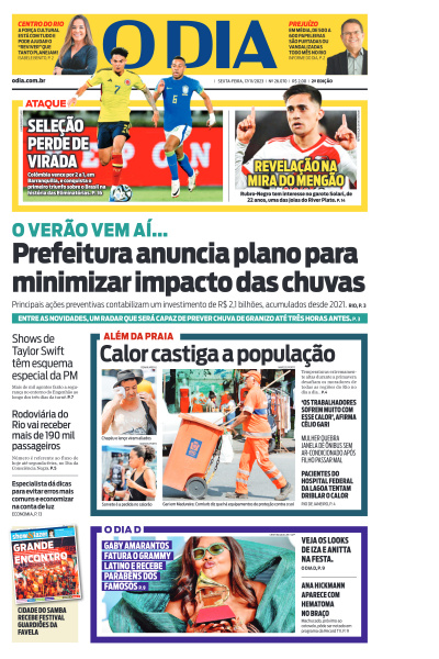 O DIA - Edição de 17 de Novembro de 2023