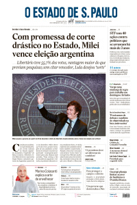 Estadão - Edição de 20 de Novembro de 2023