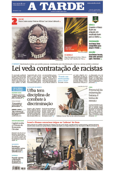 A TARDE - Edição de 23 de novembro de 2023