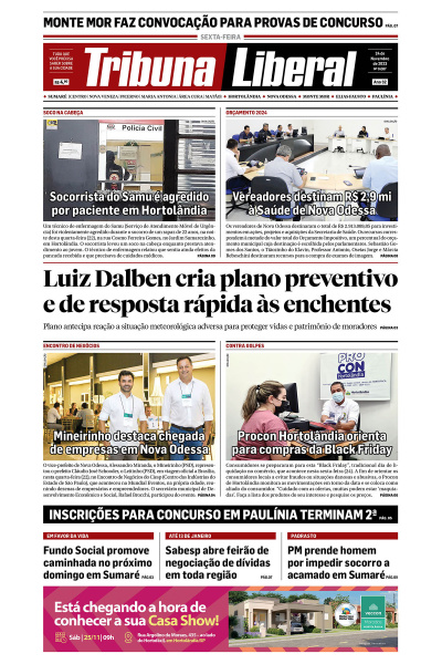 Tribuna Liberal - Edição de 24 de Novembro de 2023