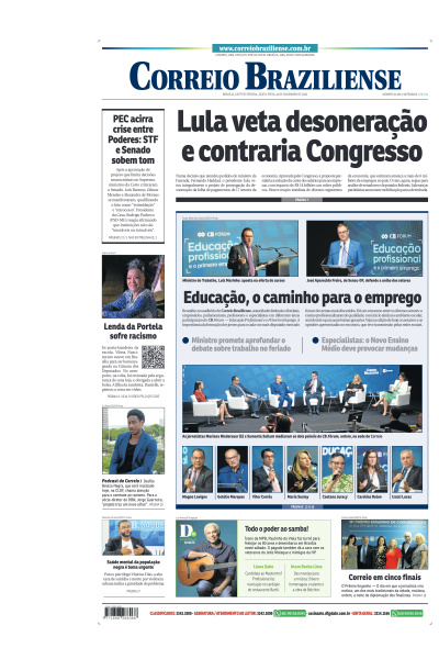 Correio Braziliense - Edição de 24 de Novembro de 2023