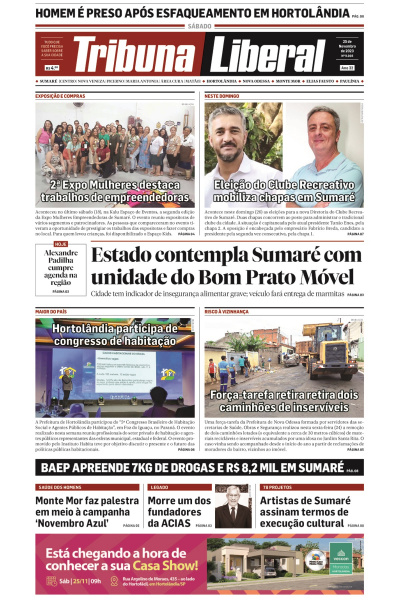 Tribuna Liberal - Edição de 25 de Novembro de 2023