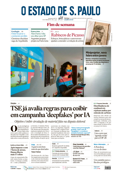 Estadão - Edição de 26 de Novembro de 2023