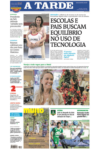 A TARDE - Edição de 26 de novembro de 2023