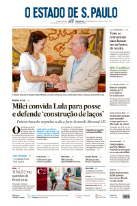 Estadão - Edição de 27 de Novembro de 2023