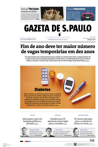 Gazeta de S. Paulo - Edição de 27 de Novembro de 2023