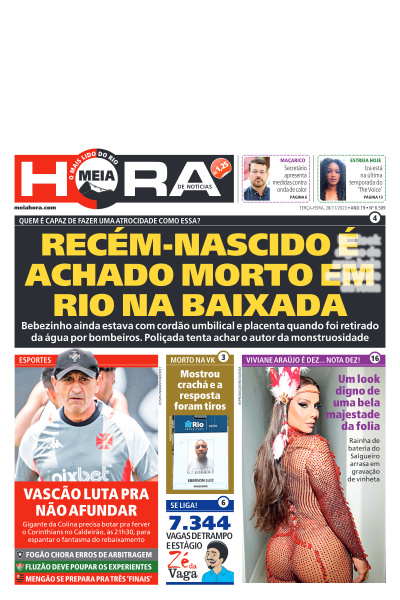 MEIA HORA - Edição de 28 de Novembro de 2023