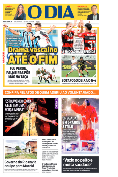 O DIA - Edição de 04 de Dezembro de 2023