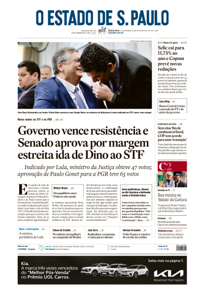 Estadão - Edição de 14 de Dezembro de 2023
