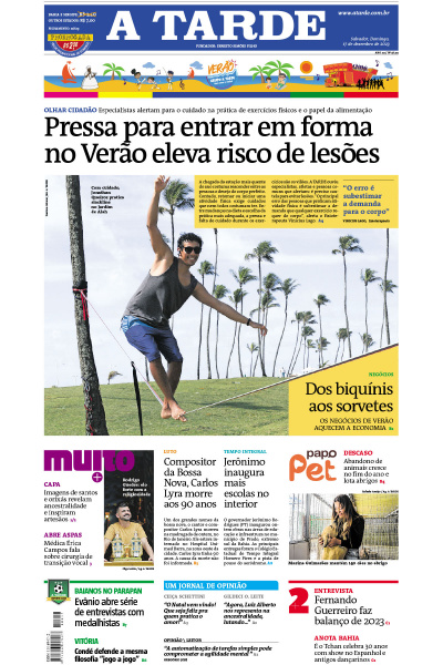 A TARDE - Edição de 17 de dezembro de 2023