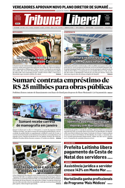 Tribuna Liberal - Edição de 20 de Dezembro de 2023