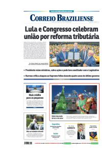 Correio Braziliense - Edição de 21 de Dezembro de 2023