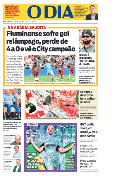 O DIA - Edição de 23 de Dezembro de 2023