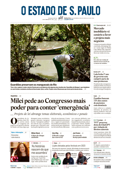 Estadão - Edição de 28 de Dezembro de 2023